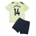 Billige Manchester City Aymeric Laporte #14 Tredjetrøye Barn 2022-23 Kortermet (+ korte bukser)